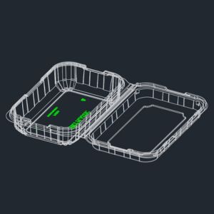 Hộp đựng hoa quả P350A