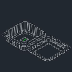 H06 hộp đựng hoa quả